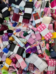 20 Meters of mixed ribbon - 1 meter lengths - Craft, card making, sewing - Picture 1 of 10