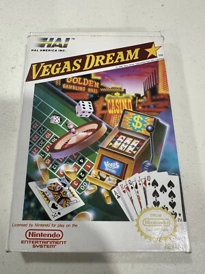 Vegas Dream Juego Nintendo NES - Juego, Caja, Manual  Foto 1 de 4