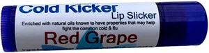 Slicker labial frío, sabor a uva roja, calmante y nutritivo, mentol acti - Imagen 1 de 4