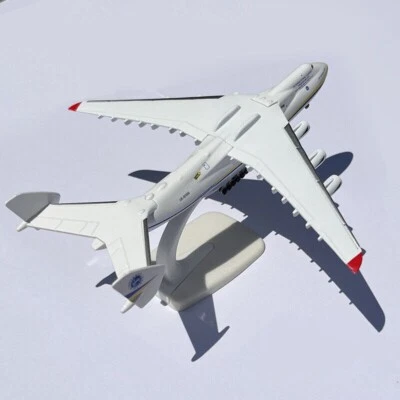 1:400 21cm Ukraine ANTONOV An-225 Mriya Aircraft Model Diecast Military Gift Toy - Image 1 of 4