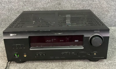 Denon AVR-391 🎧 5.1 CH HDMI AV Receiver - Dolby Digital - Black - Tested - Image 1 of 4