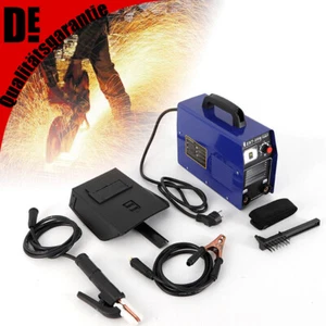 Fülldraht Schweißgerät mit Schweißmaske IGBT Elektro Inverter Schweißgerät Blau - Bild 1 von 12