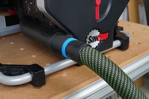 Adaptador de manguera de 36 mm para sierra de mesa compacta SawStop - CTS - Imagen 1 de 5