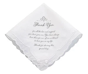 Thank You Women's Keepsake Hankie - Picture 1 of 2