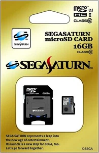 Sega Hard Series microSDHC Card + SD Adapter Set - Picture 1 of 5