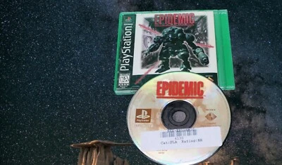 Epidemic (Sony PlayStation 1 PS1, 1996) Estuche Completo No Original Foto 1 de 4