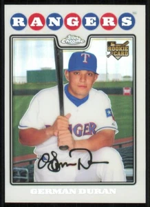 2008 Topps Update Chrome #CHR26 German Duran - Picture 1 of 2