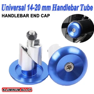 For Husqvarna GasGas MTB Road Bike Balance Bike Handlebar End Caps Plug Blue - Imagen 1 de 5
