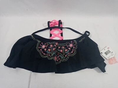 Top de natación Juniors Joe Boxer talla mediana negro nuevo con etiquetas Foto 1 de 4