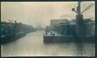 1927 Original Photo London Docks October 5.5x3.5"