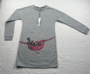 Little Marc Jacobs K.I.D.S Girls Long Sleeve Dress Gray W12194 Size 12 NWT - Picture 1 of 7