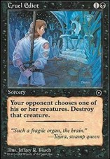 Cruel Edict X4 (Portal 2 - Second Age) MTG (NM) *CCGHouse* Magic