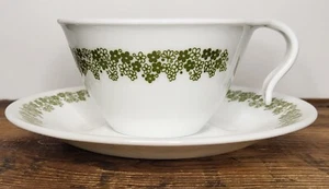 Vintage Corelle Crazy Daisy/Spring Blossom Hook Coffee Cup and Saucer Set - Picture 1 of 24