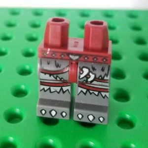 LEGO Monster Legs Red Claws Animal Body Part Fur Hips Minifigure Scary Guy - Picture 1 of 1
