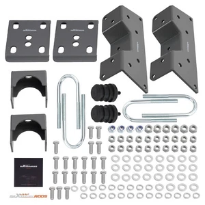 Kit abatible de eje trasero de 5 pulgadas con muesca C para camioneta Chevy C10 GMC 73-87 kit de descenso - Imagen 1 de 12