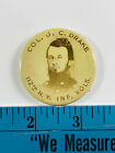 Antique c1900 Colonel Jeremiah JC Clinton Drake 112th Infantry Civil War Pin 