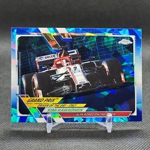 2021 Topps Chrome Sapphire Formula 1 F1 Kimi Raikkonen DOTD Italia Alfa #159 - Foto 1 di 2