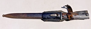 WW2 German K98 Bayonet Mundlos Mauser w/Scabbard w/ Leather Frog - Picture 1 of 16