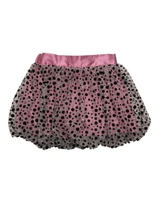 Kids Headquarters Pink Sparkly Skirt Girls Size 6 Glitter Polka Dots Barbiecore - Picture 1 of 7