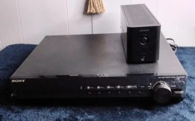 Sony HCD-HDX589W 5-Disc DVD Receiver & S-AIR TA-SA100WR Surround Amplifier WORKS - Image 1 of 4
