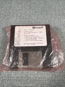NOS 1994 Microsoft PowerPoint 4.0 For Windows 3.5" Floppy Disk Set RARE! Gov Use - Afbeelding 1 van 13