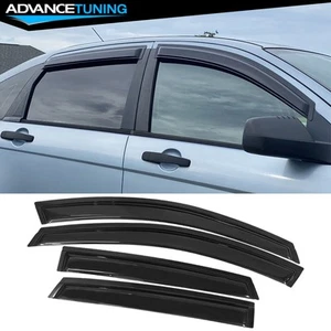 Fits 08-11 Ford Focus Acrylic Slim Window Vent Visor Rain Guard Deflector 4PCS - Bild 1 von 11