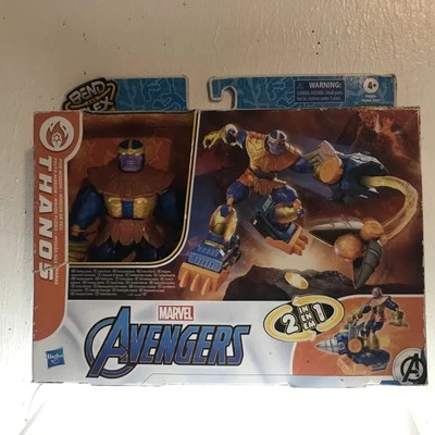 Boneco Thanos Marvel Avengers Thanos Bend and Flex Missions - Fire Mission - Imagem 1 de 2