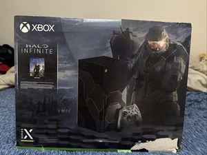 Limited Edition Halo Infinite Xbox Series X, Never Opened, Slight Packaging Rips - Picture 1 of 6