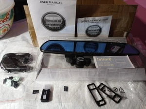 HD Mirror Camera Rearview Mo 2.3 Opened Box Never Used 350 Rotating Lens - Picture 1 of 8