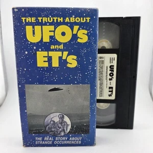 The Truth About UFO's and ET's VHS RARE 1989 Sci Fi Aliens Documentary - Picture 1 of 15