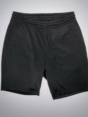 Pantalones Cortos Saks Fifth Avenue Poliéster y Spandex Cordón Negros - Talla Mediana Foto 1 de 4