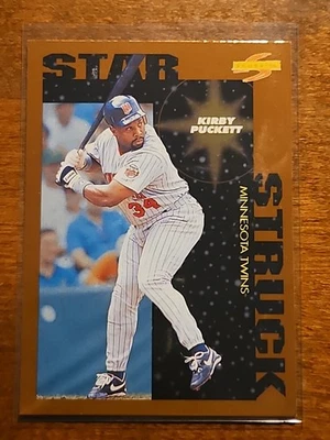 1996 年得分 #83 Kirby Puckett Star Struck 明尼苏达双胞胎 — 第 1/2 张图片