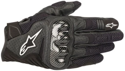 Alpinestars SMX-1 Air V2 Motorradhandschuhe Sommer Handschuhe schwarz
