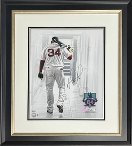 Authentic David Ortiz "HOF 2022" Autograph 25" x 30" Picture with Fanatics COA - Picture 1 of 3