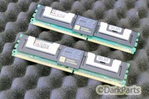Kingston WS667/2G PC2-5300F 2GB Kit of 2X1GB Server Memory RAM - Picture 1 of 1