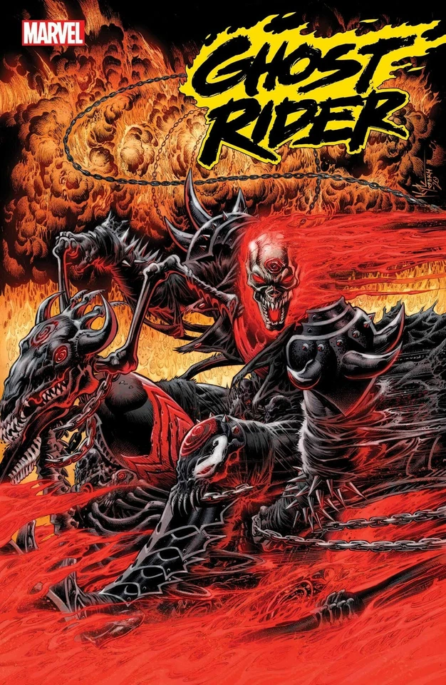 GHOST RIDER RETURN OF VENGEANCE #1 HOTZ KNULLIFIED VARIANT (30/12/2020) - Image 1 of 1