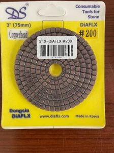 DIAFLX 878749 3"X-DIAFLX #100 CABEZA DE COBRE GRANO STP 3 HERRAMIENTAS CONSUMIBLES PARA PIEDRA - Imagen 1 de 1