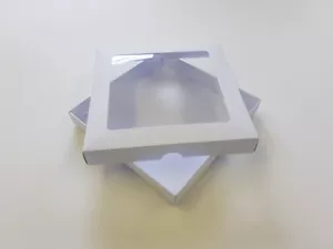Cajas de Tarjetas de Felicitación 6x6 Blancas, con Tapa de Apertura, Regalo Envío Gratis. Elige cantidad - Imagen 1 de 1