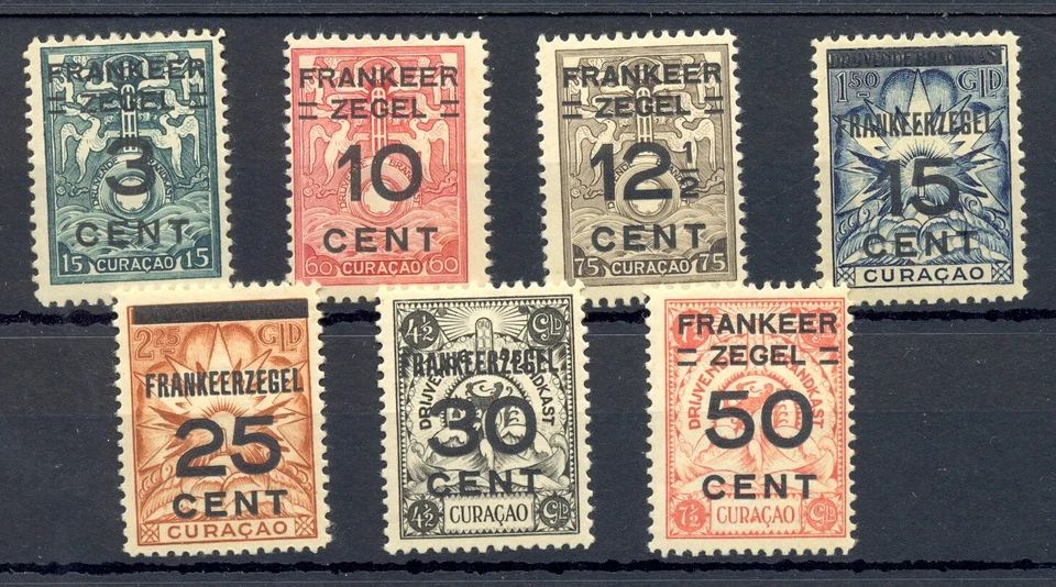 CURAZAO -1927 -# 82/88 -CV € 150 - ** MNH-VF @1 Foto 1 de 1