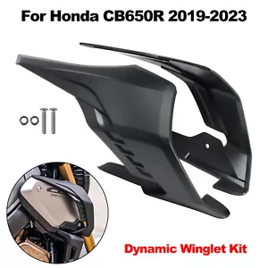 Frontverkleidung Seitenspoiler Für Honda CB650R 2019-2023 Winglets Side Spoilers - Picture 1 of 16