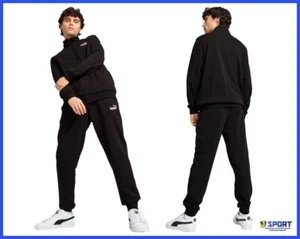 Tuta da Uomo PUMA in Cotone Garzato Sportiva Giacca con Zip Intera Pantalone M L - Foto 1 di 10