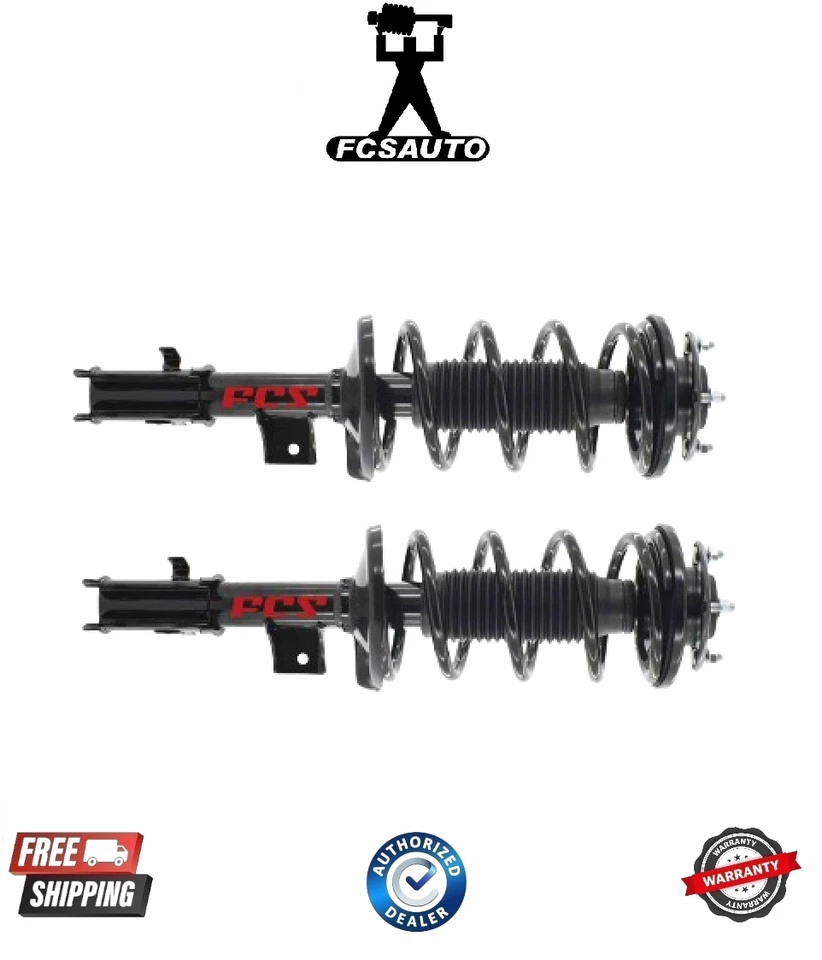 2 apoios de suspensão dianteiros e mola helicoidal FCS serve 06-13 Suzuki Grand Vitara - Imagem 1 de 1