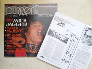 Current Audio Magazine 1972 US Foc LP + Livret Not For Public Elvis Jagger NM - Picture 1 of 12
