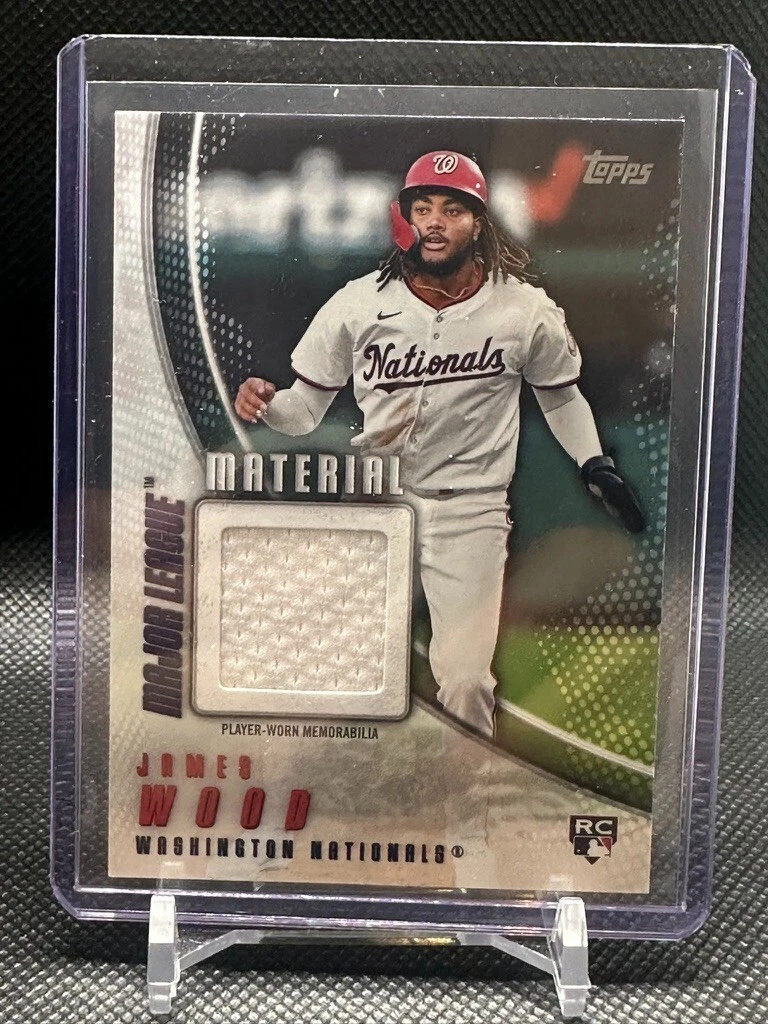 2025 Topps Series 1 - Major League Material James Wood #MLM-JWO