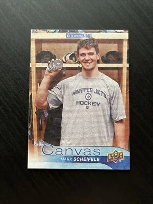 2016-17 Upper Deck UD Canvas #C89 Mark Scheifele Winnipeg Jets - Image 1 of 2