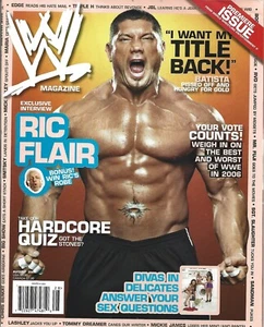 REVISTA DE LUCHA LIBRE WWE AGOSTO 2006 DAVE BATISTA DIVAS RIC FLAIR EDGE FOLEY JBL - Imagen 1 de 1