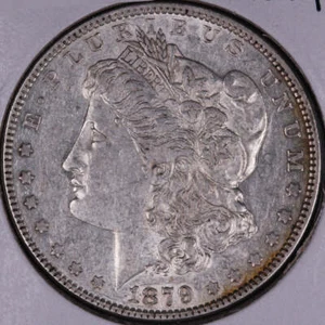 1879 Morgan Silver Dollar, Extra Fine Circulated Coin, Store SALE #DR0132 - Picture 1 of 2