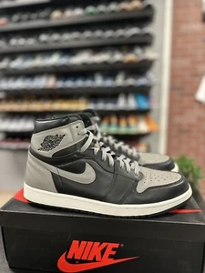 Air Jordan 1 Retro High OG Shadow Toe 2018 Mens Sneakers 555088-013 Size 14 - Picture 1 of 21