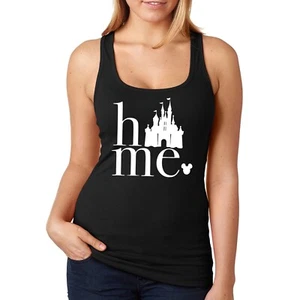 XtraFly Apparel Women's Home Castle Magic Family Vacation Kingdom Mom Racerback - Picture 1 of 9