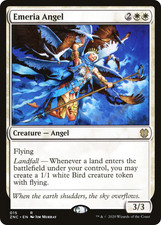 EMERIA ANGEL ~mtg NM-M Zendikar Rising Commander Rare x1